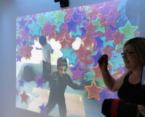 interactive sensory wall for autism and special educational needs