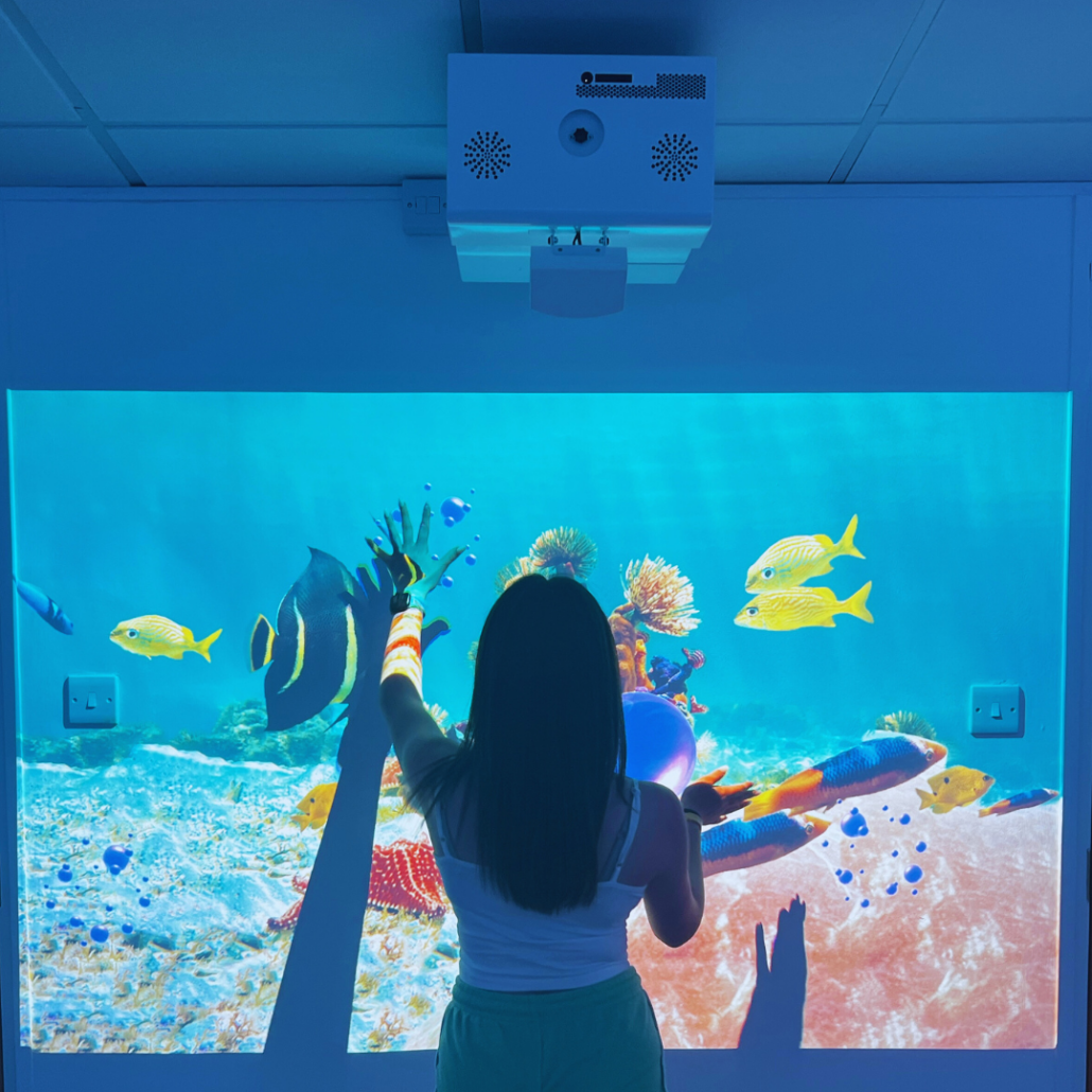 interactive sensory wall for autism and special educational needs