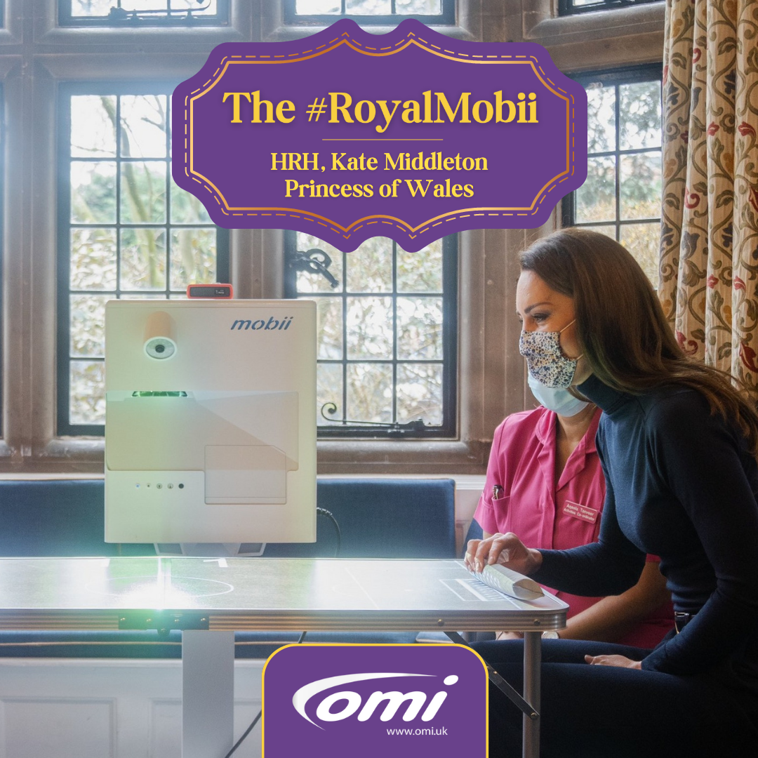 Mobii Sensory Projector ideal for autism, projecting and interactive display onto a table top