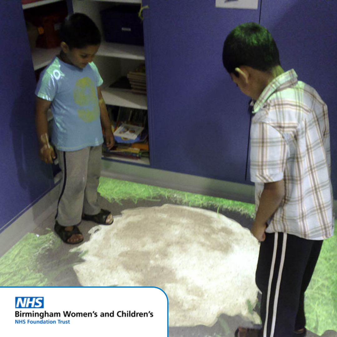 Mobii Sensory Projector ideal for autism, projecting and interactive display onto a table top