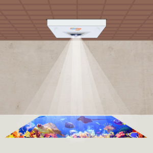 omiVista install ceiling mounted sensory projector system